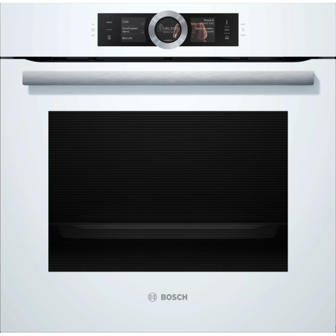 【展銷品】 Bosch HSG636BW1 71公升 嵌入式蒸焗爐 (玻璃白)