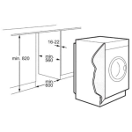 Electrolux 伊萊克斯 EW7W3866OF 8.0/4.0公斤 1600轉 嵌入式洗衣乾衣機 (變頻摩打 + 蒸汽清新護理)