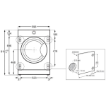 Electrolux 伊萊克斯 EW7W3866OF 8.0/4.0公斤 1600轉 嵌入式洗衣乾衣機 (變頻摩打 + 蒸汽清新護理)