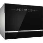 Bosch SKS68BB008 55厘米 6套標準餐具 座檯式洗碗碟機 (黑鑽玻璃)