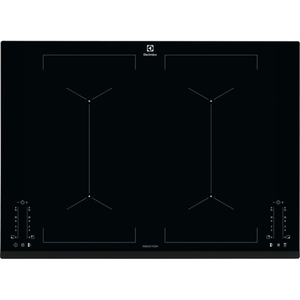 Electrolux 伊萊克斯 EIV744 70厘米 7350W 嵌入式四頭電磁爐 (滑動式火力控制 + Flexizone橋接設計)