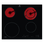 Electrolux 伊萊克斯 EHG6341FOK 60厘米 嵌入式四頭電磁+電陶爐