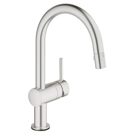 Grohe 31358DC1 Minta Touch 輕觸式感應廚房龍頭 連可拉出式花灑噴咀 不鏽鋼