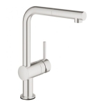 Grohe Minta Touch 31360DC1 輕觸式感應廚房龍頭 L型出水管連可拉出式花灑噴咀 不鏽鋼