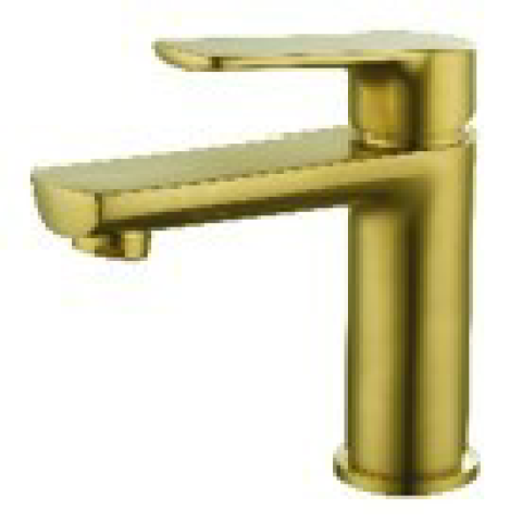 Well Bloom Italy 7003MG 拉絲金面盆龍頭