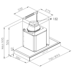 Pacific 太平洋 PR-6108-U70S 70厘米 煙囪式抽油煙機