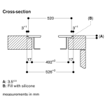 Gaggenau CX482110 80厘米 嵌入式電磁爐
