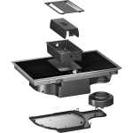 Gaggenau CV282110 80厘米 嵌入式四煮區電磁爐