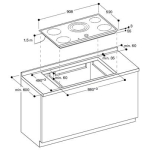 Gaggenau CI491103 / CI491113 90厘米 嵌入式電磁爐系列