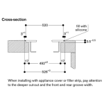 Gaggenau VI461110 60厘米 嵌入式三頭電磁爐
