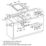 Gaggenau VP414110 38厘米 1500W 嵌入式鐵板爐