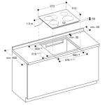 Gaggenau CI261102 / CI261112 60厘米 嵌入式四頭電磁爐系列