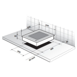 De Dietrich DTE1128X 38厘米 嵌入式燒烤平面爐