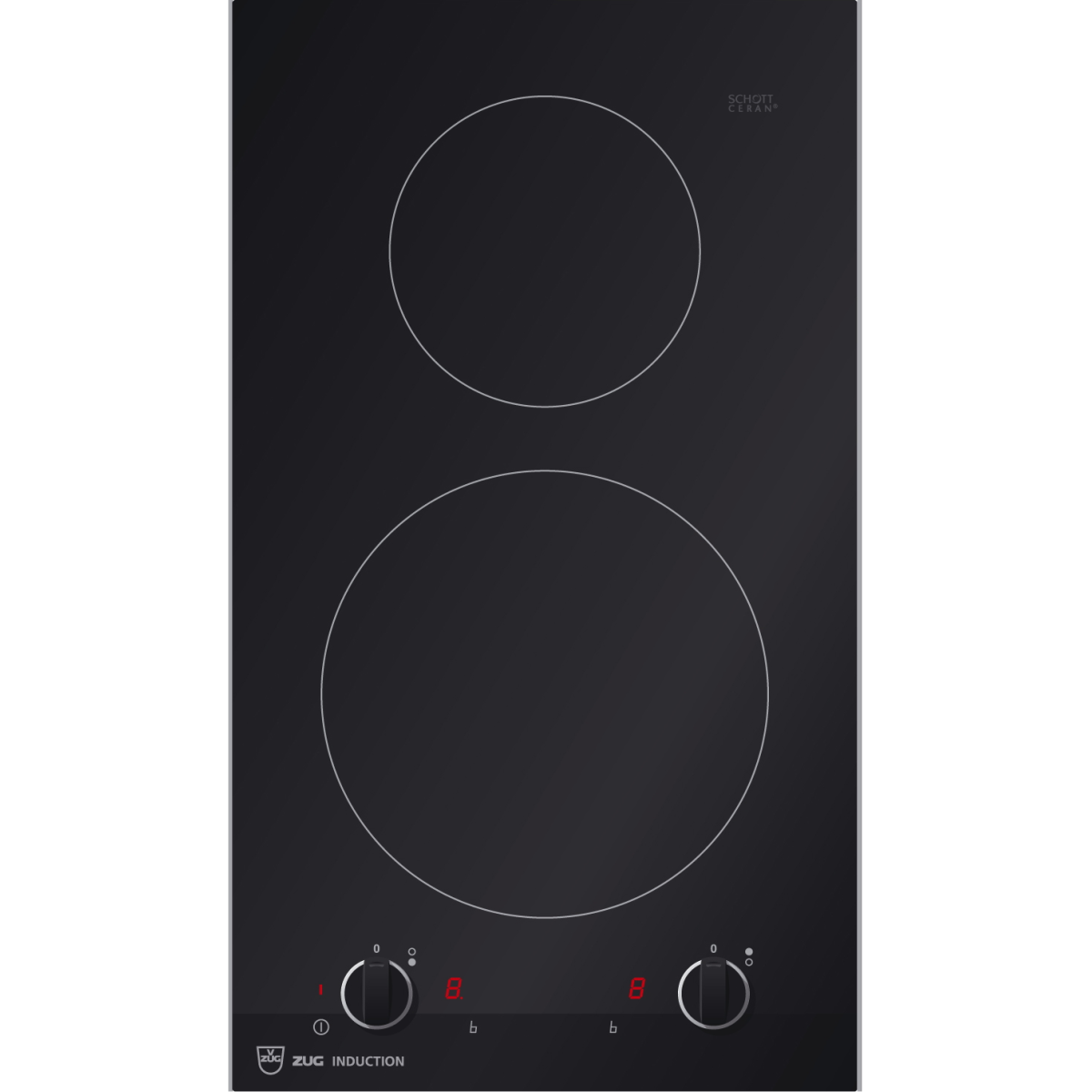 V-Zug GK21TI 834.3.89 30厘米 嵌入式雙頭電磁爐