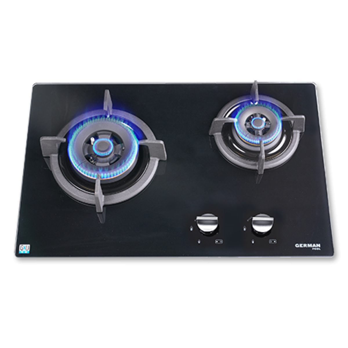 German Pool 德國寶 GP13-2M-LG 58厘米 5000W 嵌入式石油氣雙頭煮食爐