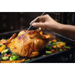 Electrolux 伊萊克斯 KVBAS21WX 43公升 二合一厘米嵌入式蒸焗爐