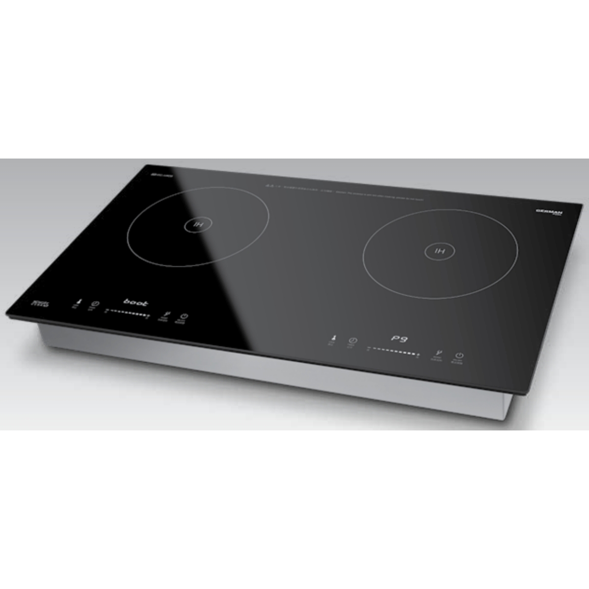 German Pool 德國寶 GIC-152DB 71厘米 嵌入式雙爐頭電磁爐