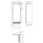 Sub-Zero ICBIC-18FI 230公升 嵌入式單門冰櫃
