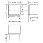 Sub-Zero ICBID-24RO 71公升 嵌入式抽屜雪櫃