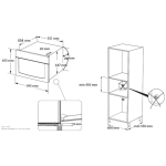 Bauknecht ECSK78845PT 31公升 45厘米 嵌入式蒸焗爐