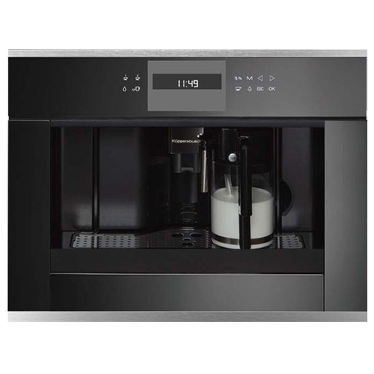 Kuppersbusch CKV6550.0S+DK1001 60厘米 嵌入式咖啡機 (配有不銹鋼設計套件)