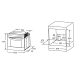 Fujioh 富士皇 FV-EL61 70公升 嵌入式電焗爐