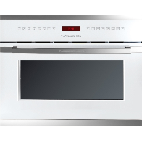 Kuppersbusch EMWK6550.0W3 35公升 嵌入式微波焗爐 (電鍍銀)