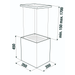 Kuppersbusch DI3800.0S 35厘米 島式抽油煙機