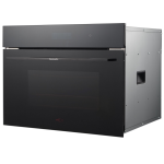 Baumatic BCS496BGL 45厘米 56公升 嵌入式蒸焗爐 (全港首創 雙風扇設計) 可上下獨自調溫度