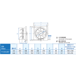 Panasonic 樂聲 FV-20AU907 8吋 方型 抽氣扇