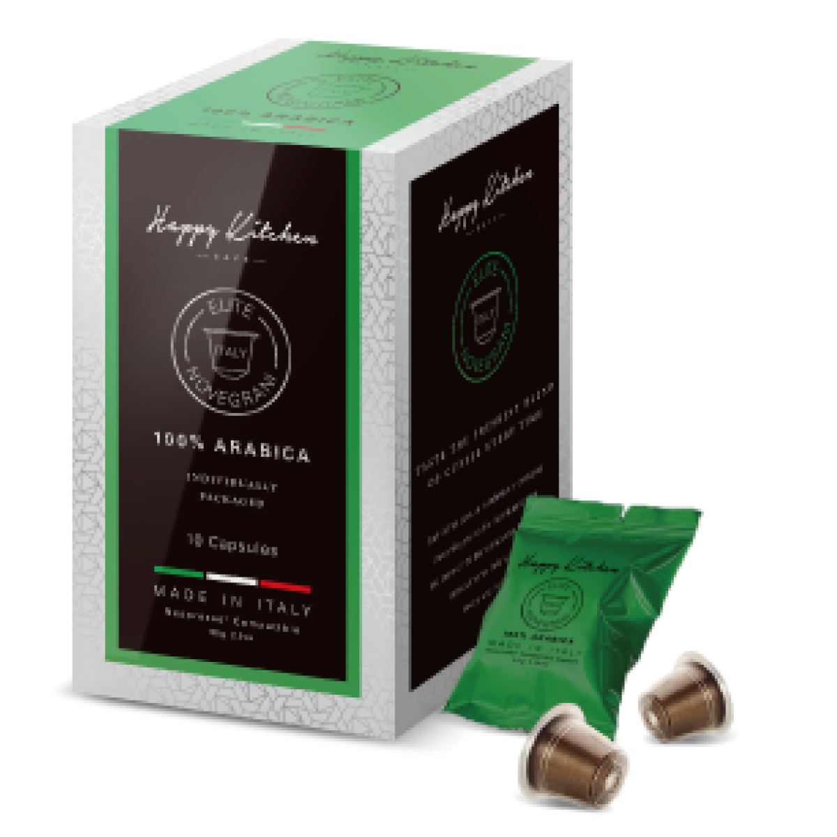 German Pool 德國寶 CMA-NP-EL10 Happy Kitchen 10粒裝膠囊咖啡 Elite Novegrani