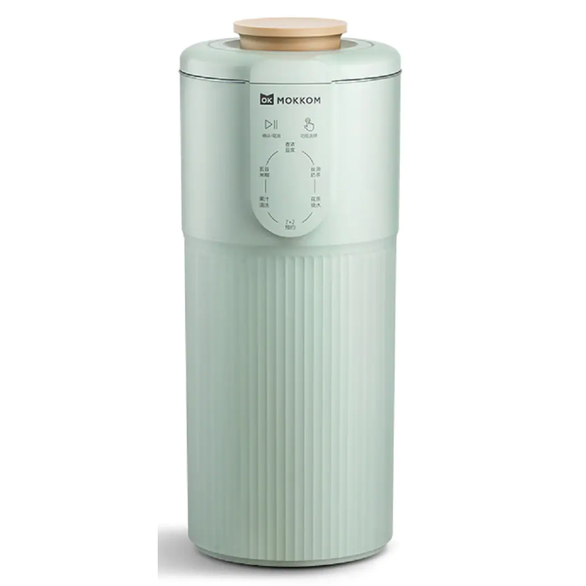 Mokkom MK-582-PG 300毫升 迷你奶茶豆漿機 (豆蔻綠) Mokkom MK-582-PG 300毫升 迷你奶茶豆漿機 (豆蔻綠)