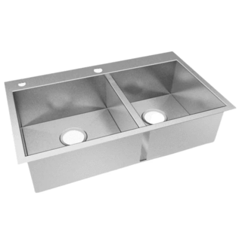 Kohler K-3581T-2FD-NA Vault 31" 下崁式廚房雙鋅盆