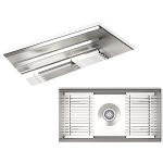 Kohler K-5540T-S-NA Prolific 33" 下崁式廚房鋅盆