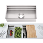 Kohler K-5540T-S-NA Prolific 33" 下崁式廚房鋅盆