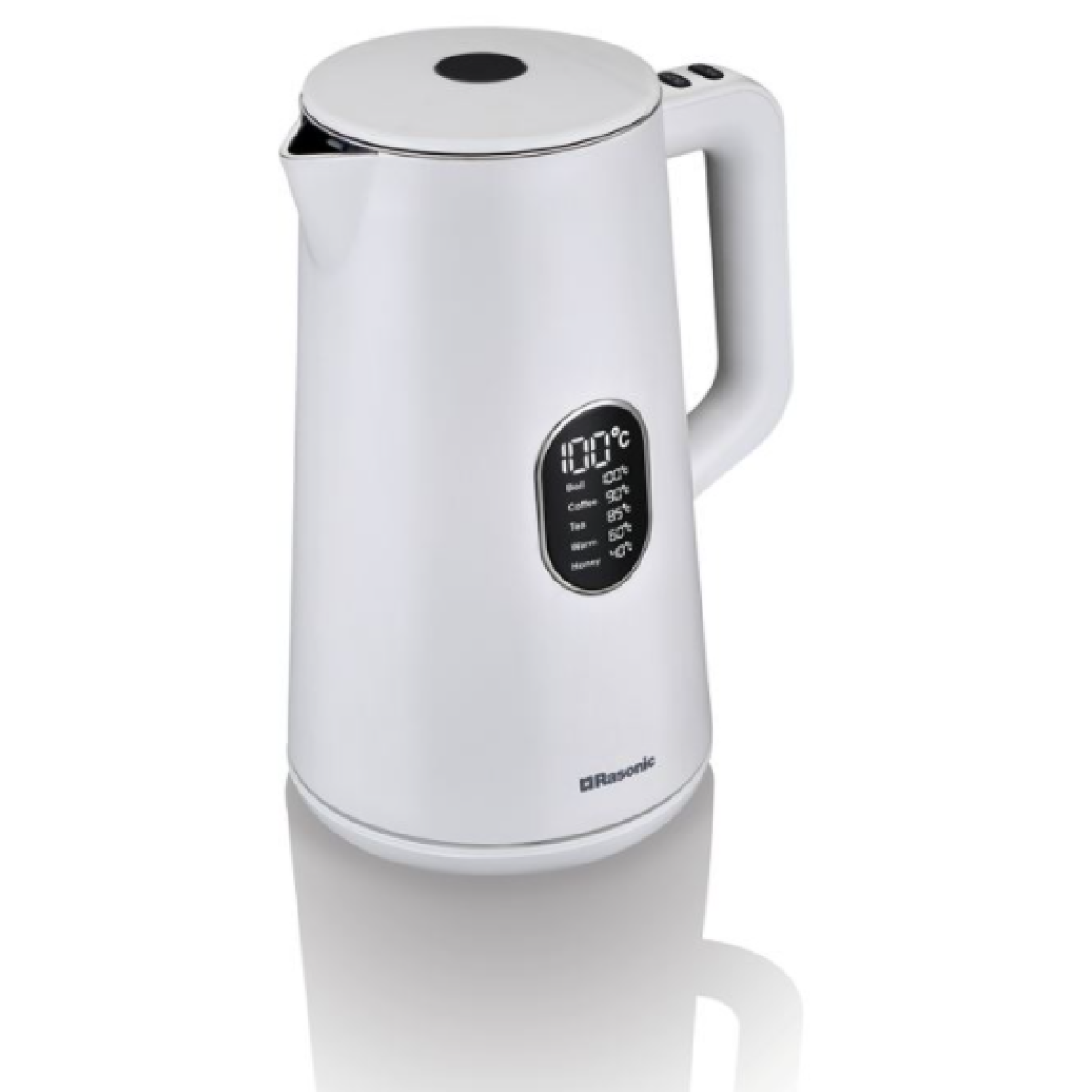 Rasonic 樂信 RK-YKK15 1.5公升 無線温控電熱水壺 (白色) Rasonic 樂信 RK-YKK15 1.5公升 無線温控電熱水壺 (白色)
