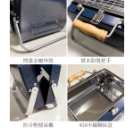 Kenluck Mini Grill 迷你燒烤爐 (錘紋藍)