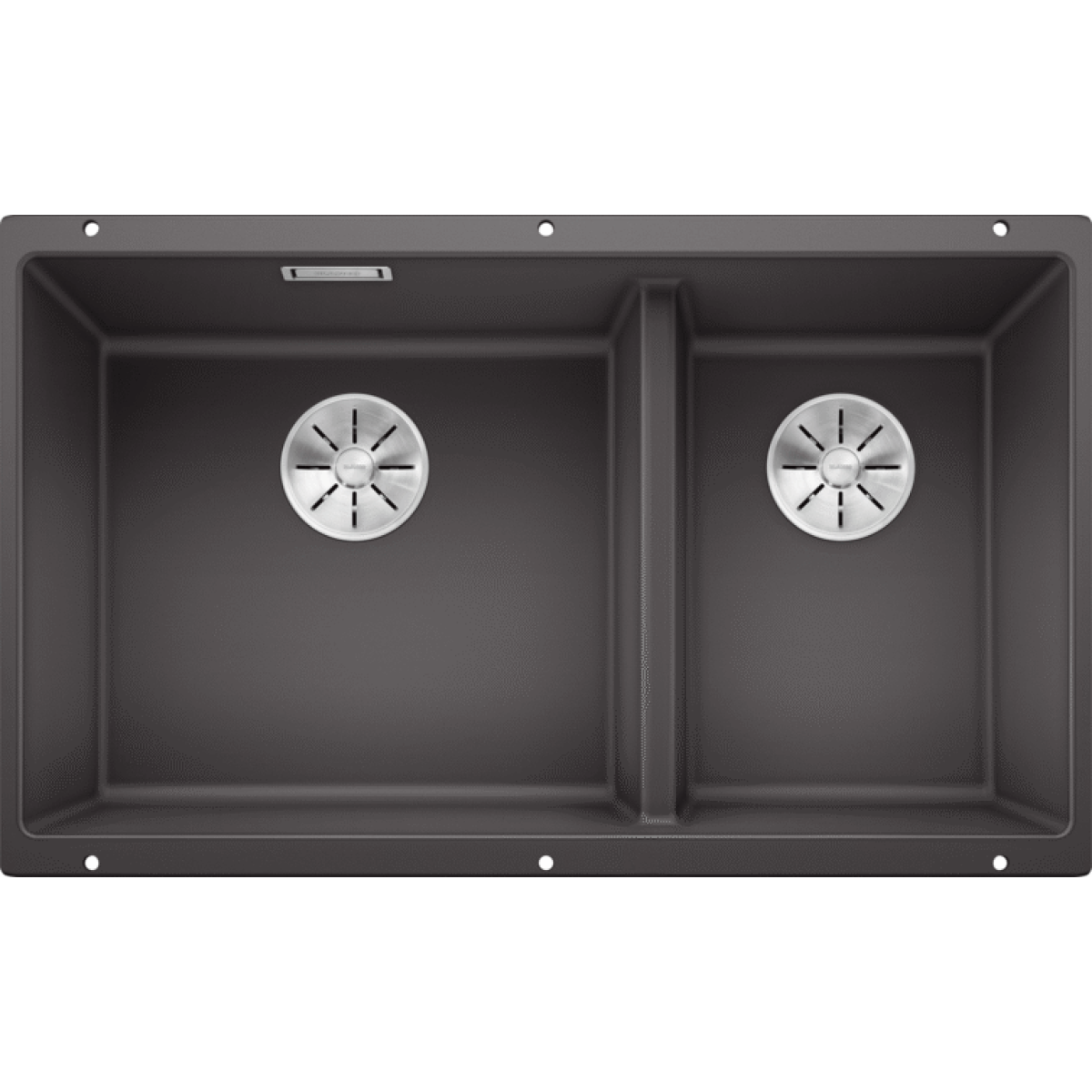 Blanco 523152 Subline 430/270-U 花崗岩面 昇盤 (炭石灰色 Rock Grey)