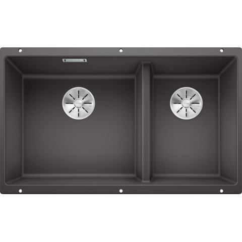Blanco 523152 Subline 430/270-U 花崗岩面 昇盤 (炭石灰色 Rock Grey)