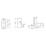 Bellini IM81088 高咀座廁 (不包含風琴喉)