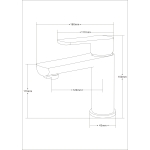 Well Bloom Italy 700MBSET 純黑龍頭連雨淋套裝