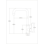 Well Bloom Italy 7006MW 700系列純白冷熱水昇盆龍頭