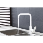 Well Bloom Italy 7006MW 700系列純白冷熱水昇盆龍頭