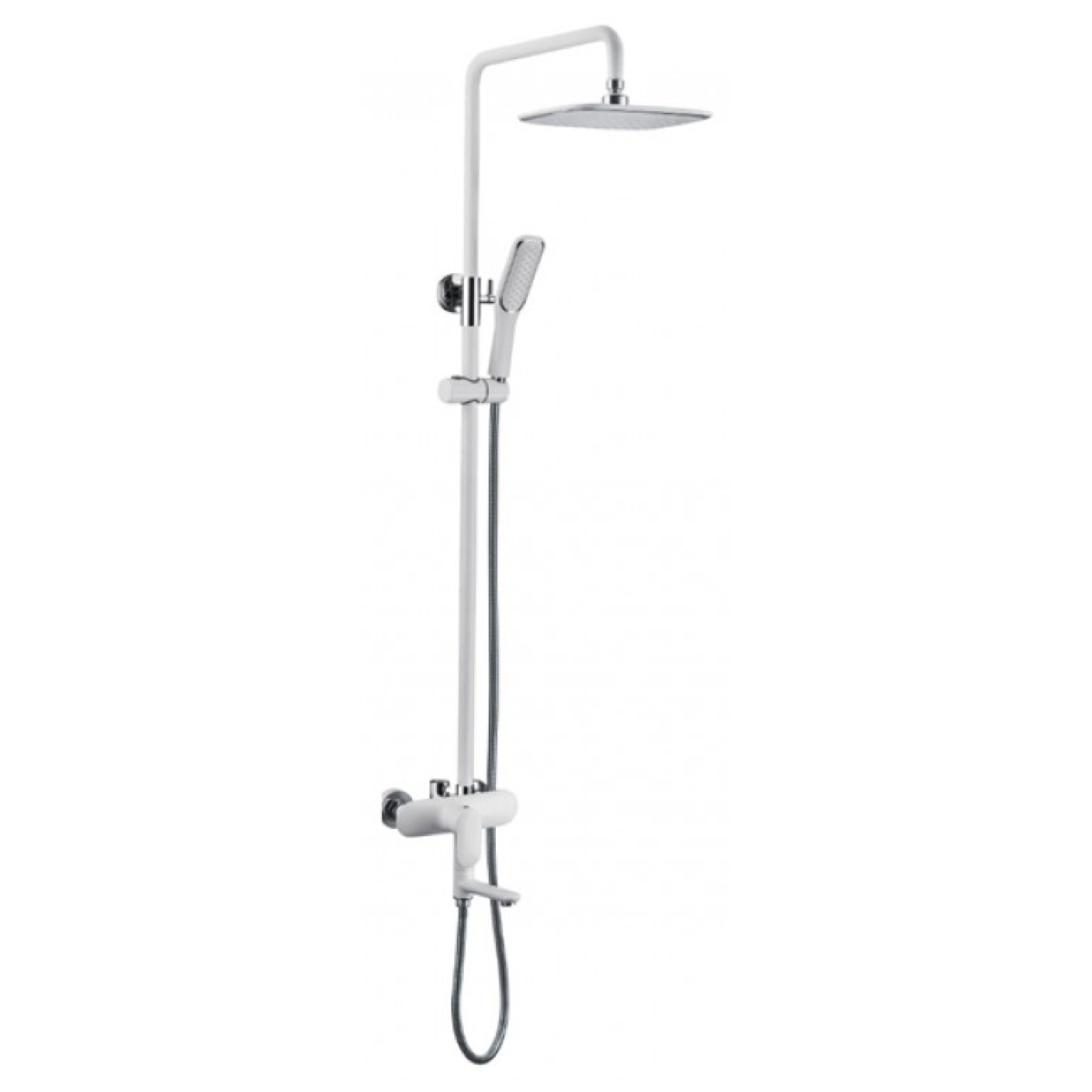 Richford RF52510YW 雨淋花灑套裝 (白色+鉻色)