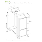 Gaggenau RB472304 418公升 嵌入式雙門雪櫃