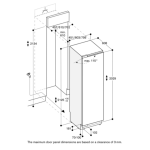 Gaggenau RF461304 328公升 嵌入式單門雪櫃