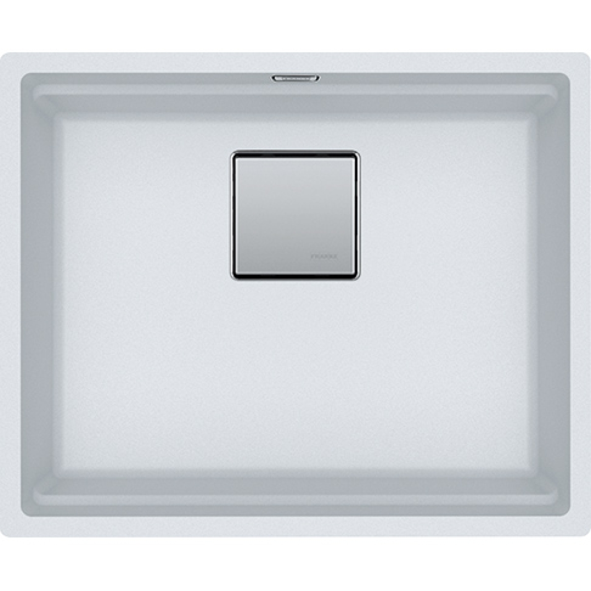 Franke KNG110-52-PW Kubus 2 花崗岩 檯底式單昇盆 (極地白色)