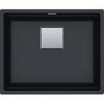 Franke KNG110-52-OX Kubus 2 花崗岩 檯底式單昇盆 (瑪瑙黑色)