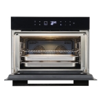Baumatic BCS496BGL 45厘米 56公升 嵌入式蒸焗爐 (全港首創 雙風扇設計) 可上下獨自調溫度