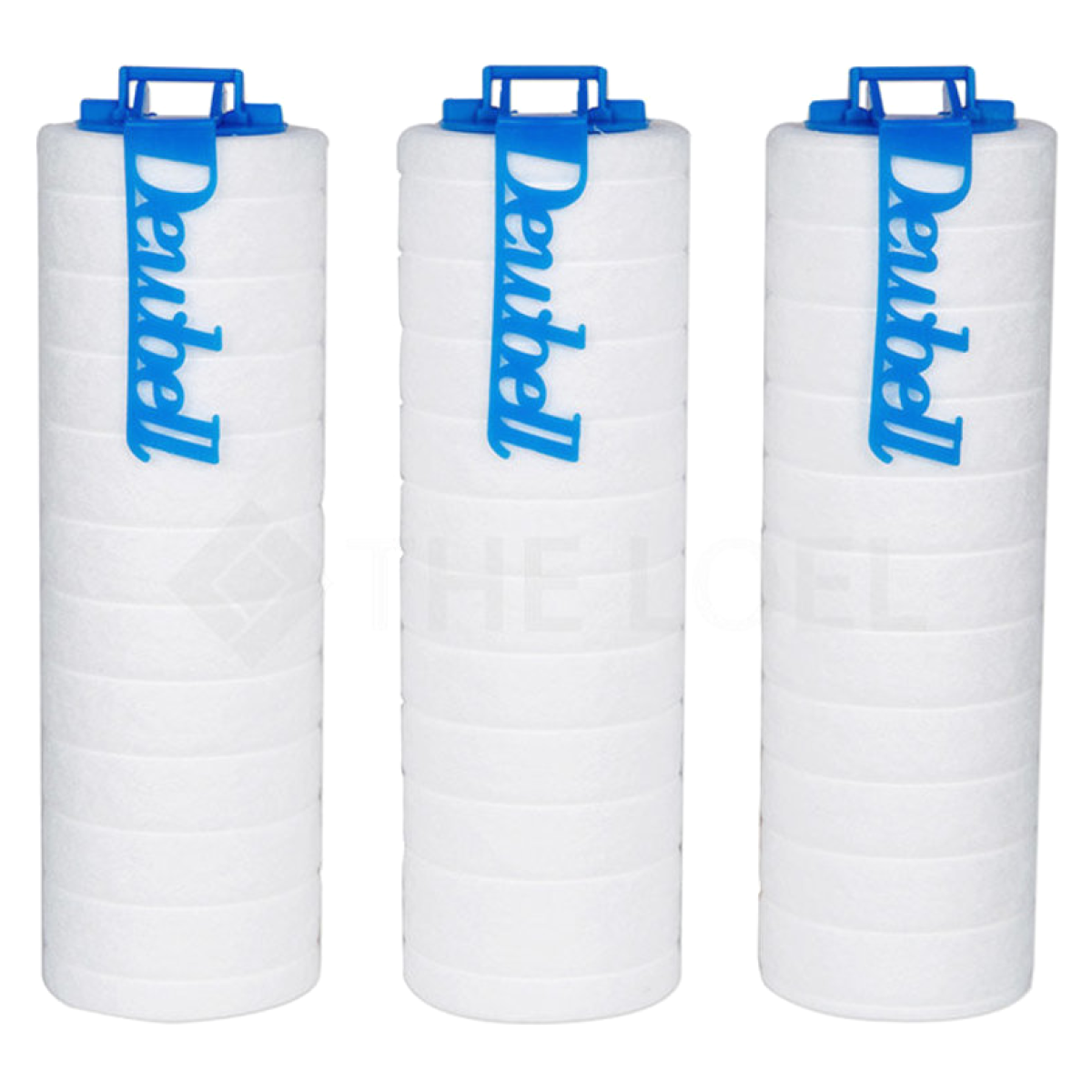 Dewbell F15-F3B 沐浴花灑過濾器 藍色基本款濾芯 (3入裝)